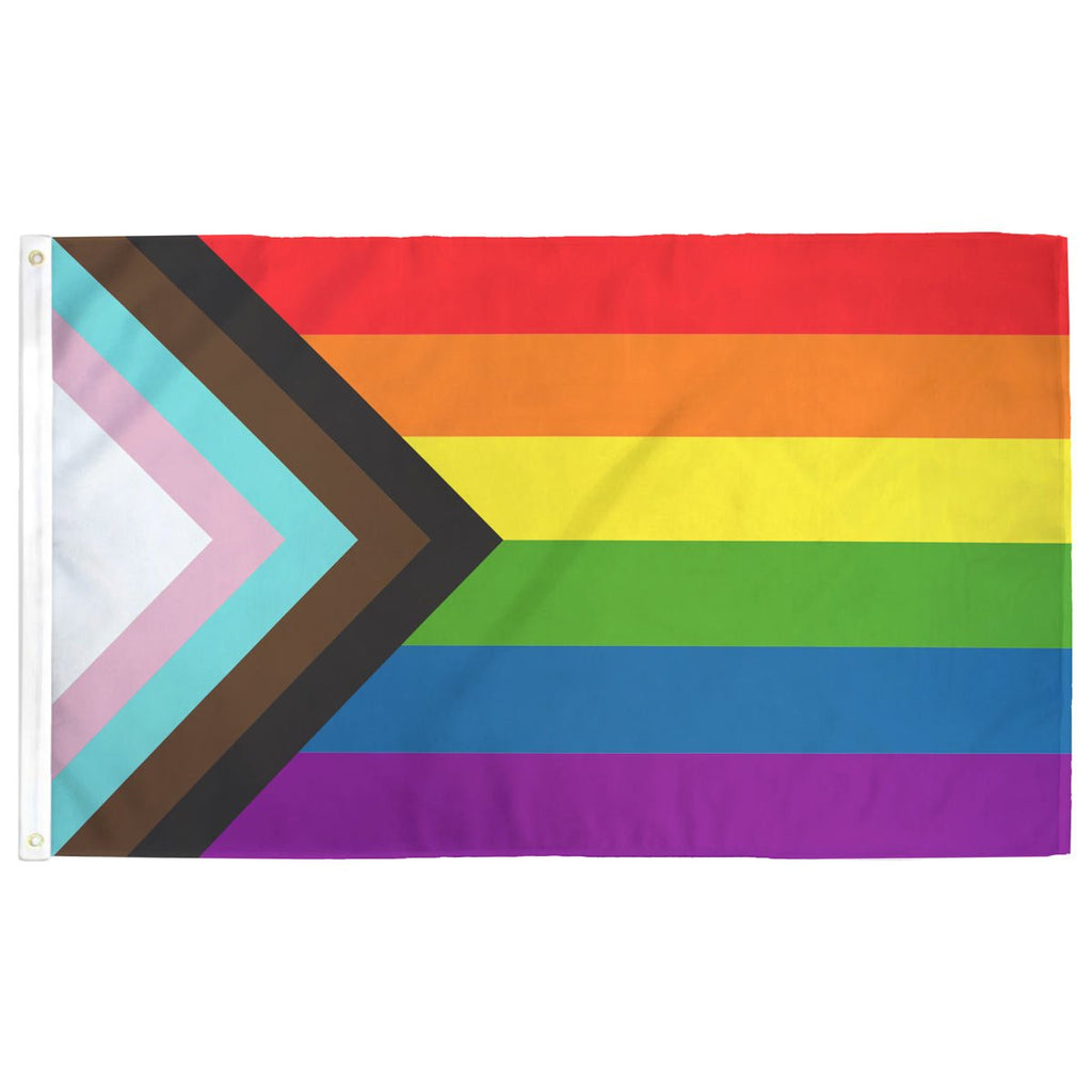 Progress LGBTQ+ Pride Flag Flag La Vie Bien Progress LGBTQ+ Pride Flag
