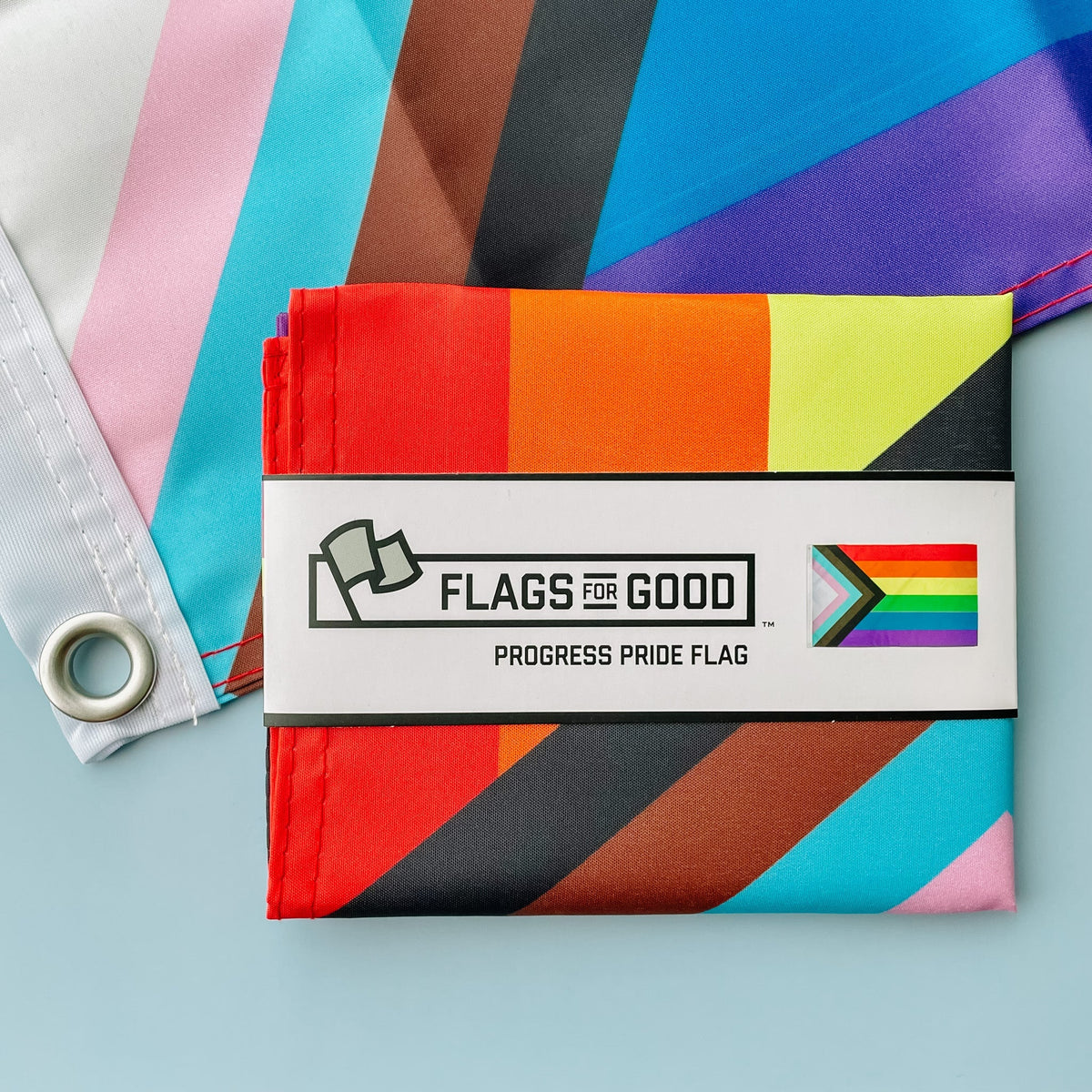 Progress LGBTQ+ Pride Flag Flag La Vie Bien Progress LGBTQ+ Pride Flag