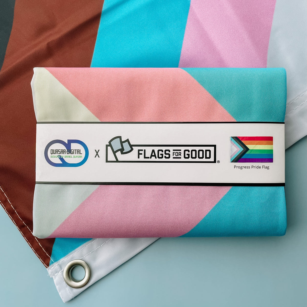Progress LGBTQ+ Pride Flag Flag La Vie Bien Progress LGBTQ+ Pride Flag