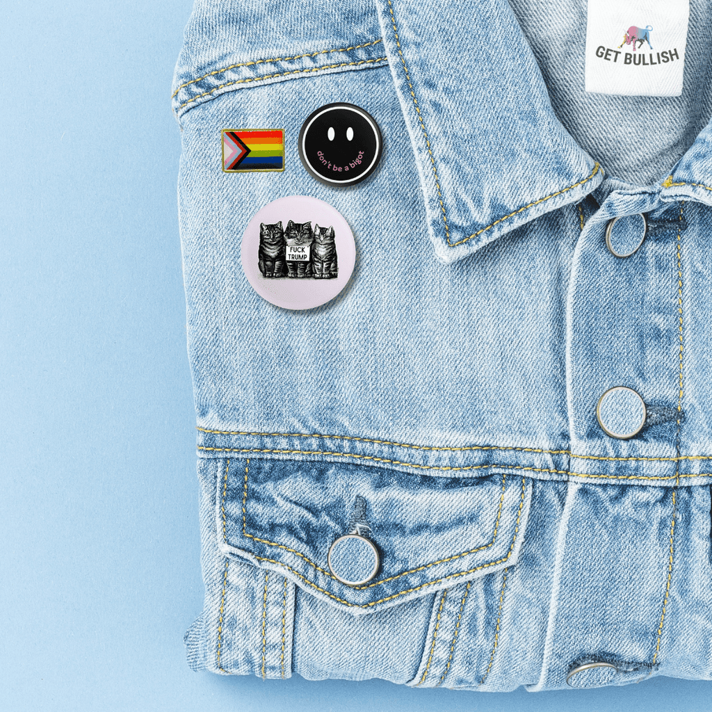 Progress Pride Flag Pin | LGBTQ Rainbow Flag Gold and Enamel Pin Brooch Jewelry La Vie Bien Progress Pride Flag Pin | LGBTQ Rainbow Flag Gold and Enamel Pin Brooch