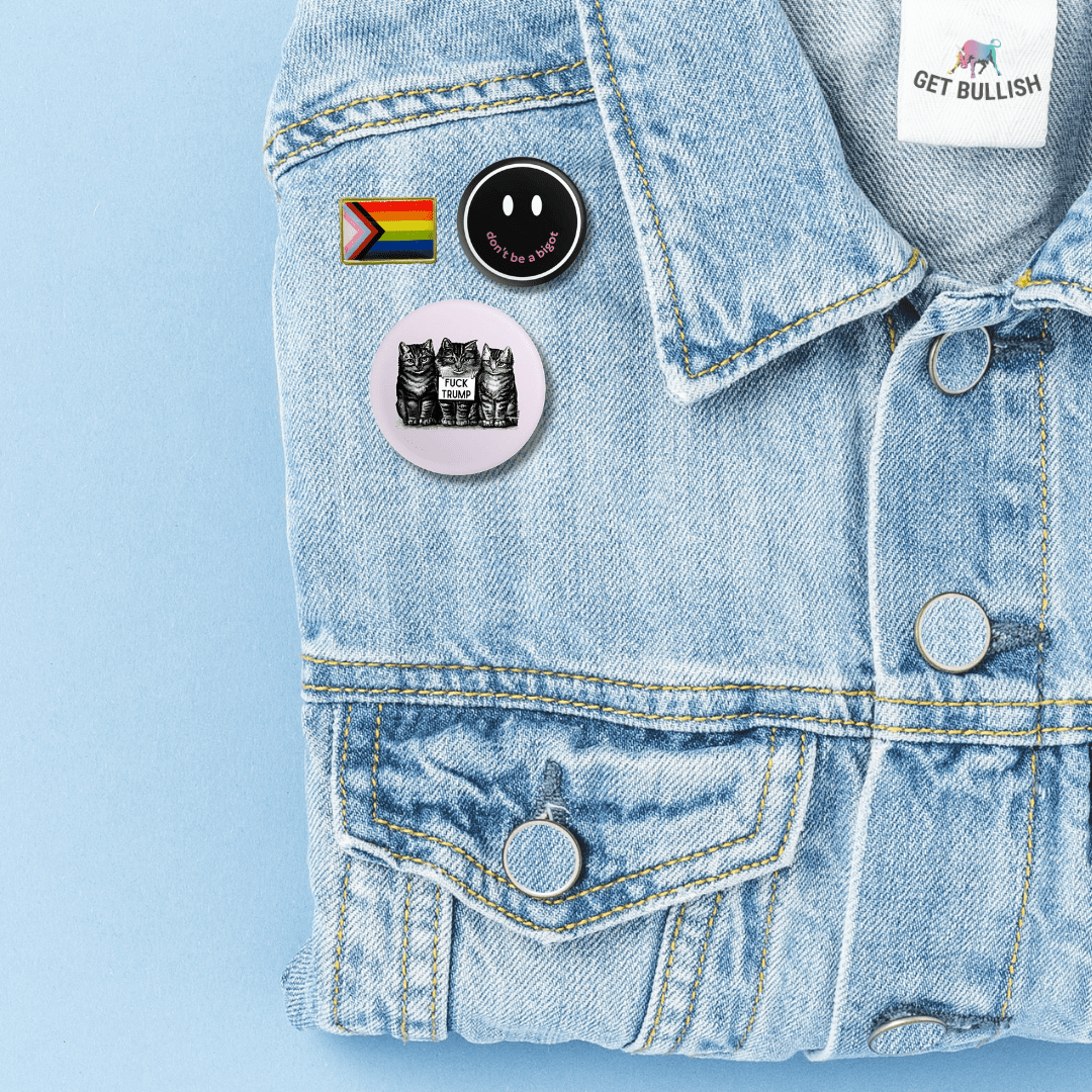 Progress Pride Flag Pin | LGBTQ Rainbow Flag Gold and Enamel Pin Brooch Jewelry La Vie Bien Progress Pride Flag Pin | LGBTQ Rainbow Flag Gold and Enamel Pin Brooch