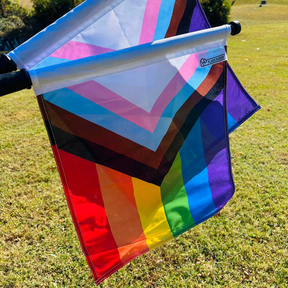 Progress Referee Flags - Set of 2 Flags - Poles Not Included Flags & Windsocks La Vie Bien Progress Referee Flags - Set of 2 Flags - Poles Not Included
