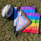 Progress Referee Flags - Set of 2 Flags - Poles Not Included Flags & Windsocks La Vie Bien Progress Referee Flags - Set of 2 Flags - Poles Not Included