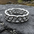 Promise Celtic Knot Ring in Sterling Silver Ring La Vie Bien Promise Celtic Knot Ring in Sterling Silver