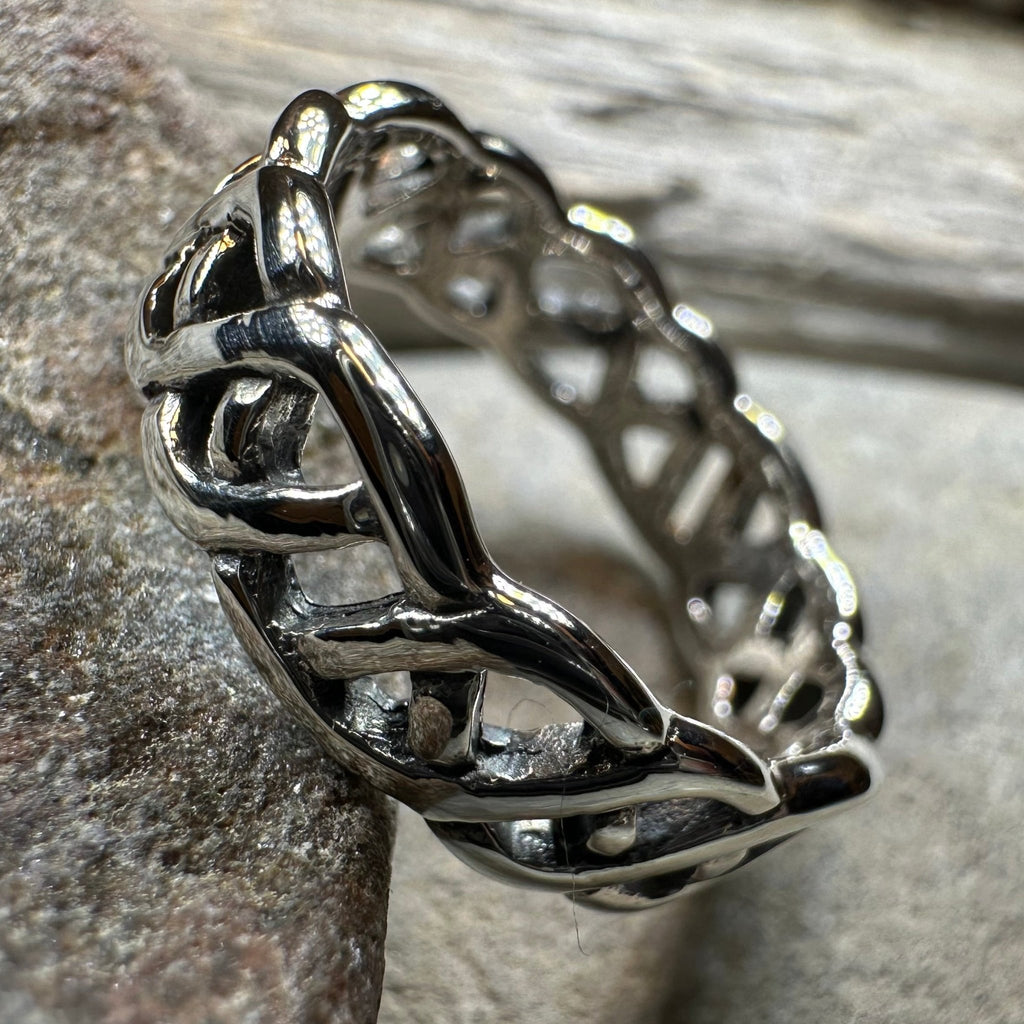 Promise Celtic Knot Ring in Sterling Silver Ring La Vie Bien Promise Celtic Knot Ring in Sterling Silver