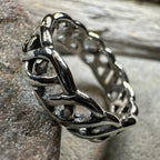 Promise Celtic Knot Ring in Sterling Silver Ring La Vie Bien Promise Celtic Knot Ring in Sterling Silver