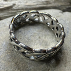 Promise Celtic Knot Ring in Sterling Silver Ring La Vie Bien Promise Celtic Knot Ring in Sterling Silver