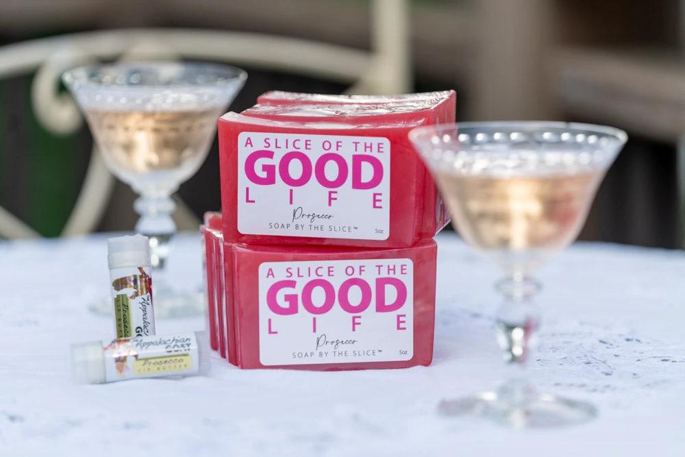 PROSECCO SOAP SLICE 5 oz. by Essential Journeys