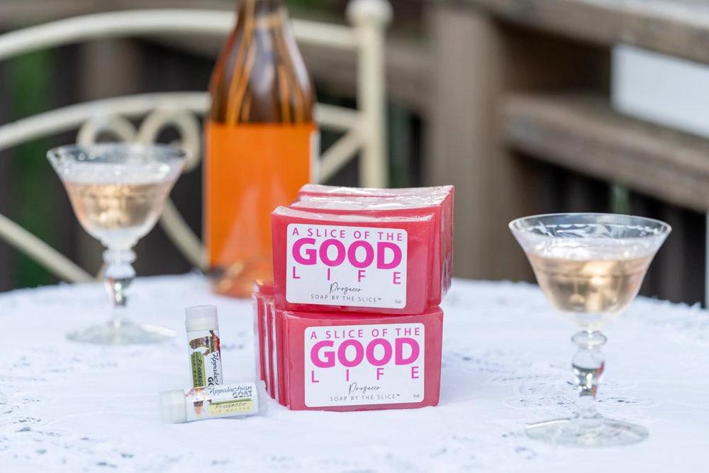 PROSECCO SOAP SLICE 5 oz. by Essential Journeys