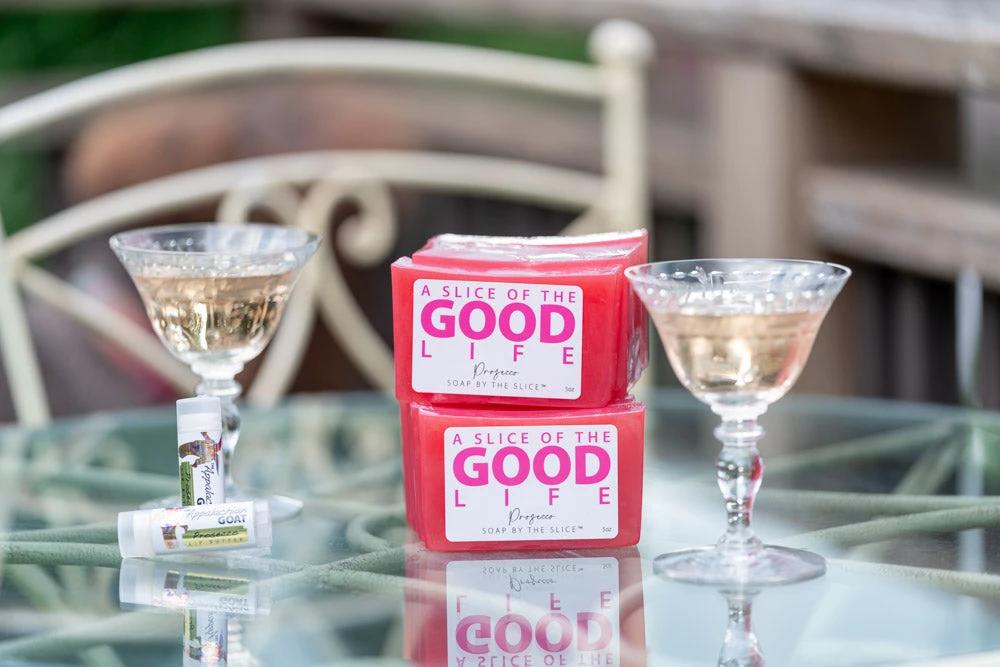 PROSECCO SOAP SLICE 5 oz. by Essential Journeys