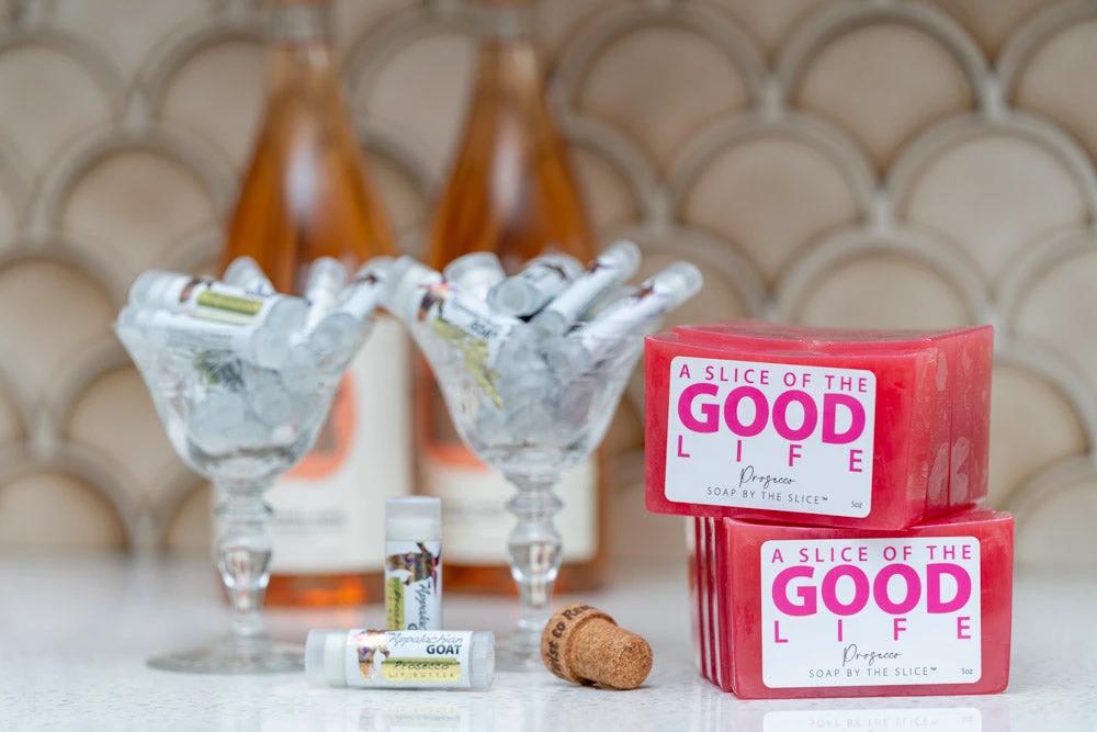 PROSECCO SOAP SLICE 5 oz. by Essential Journeys