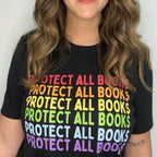 Protect All Books Classic Tee by Kind Cotton