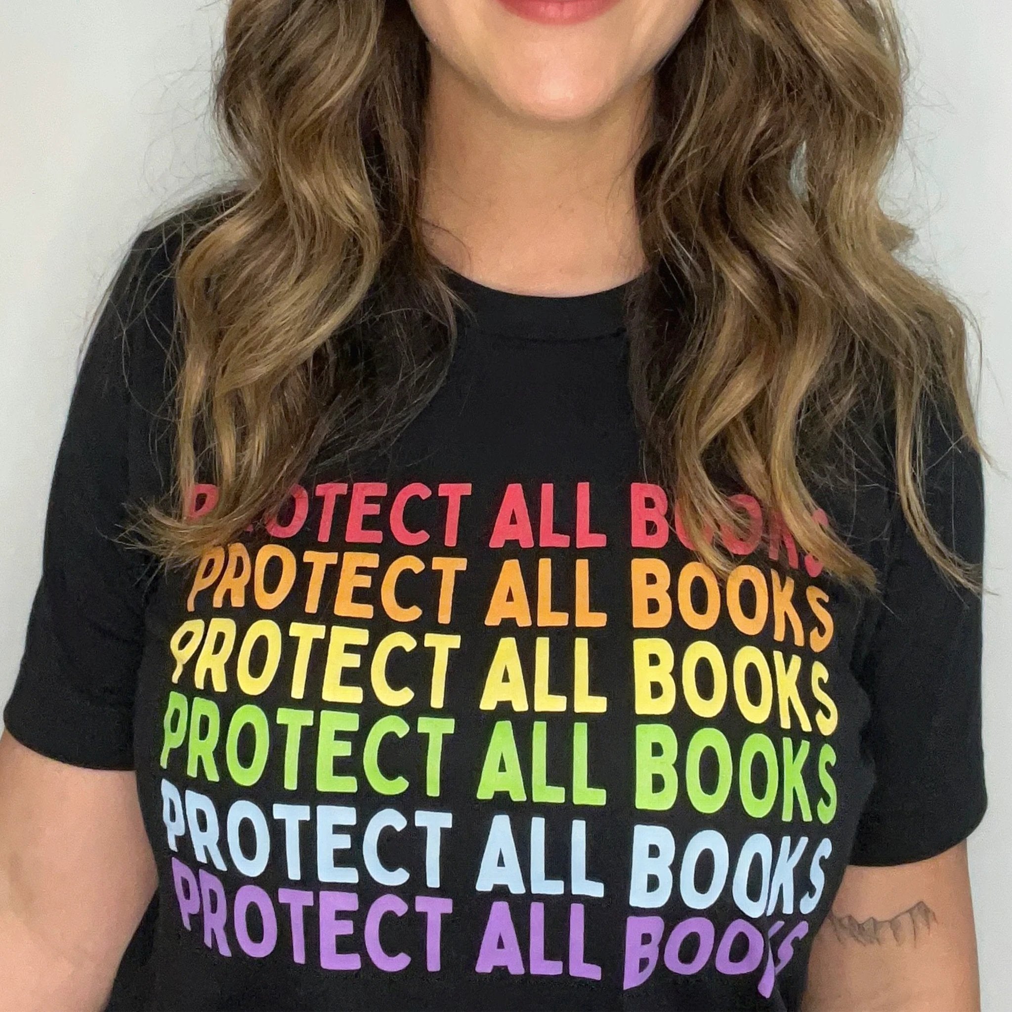 Protect All Books Classic Tee by Kind Cotton