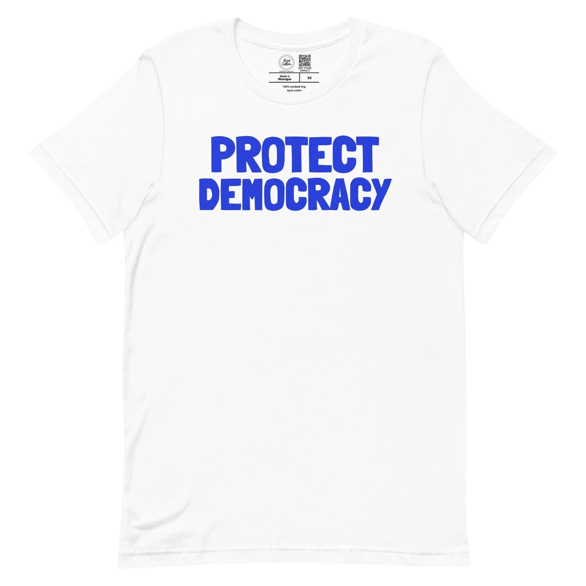 Protect Democracy Classic Tee by Kind Cotton