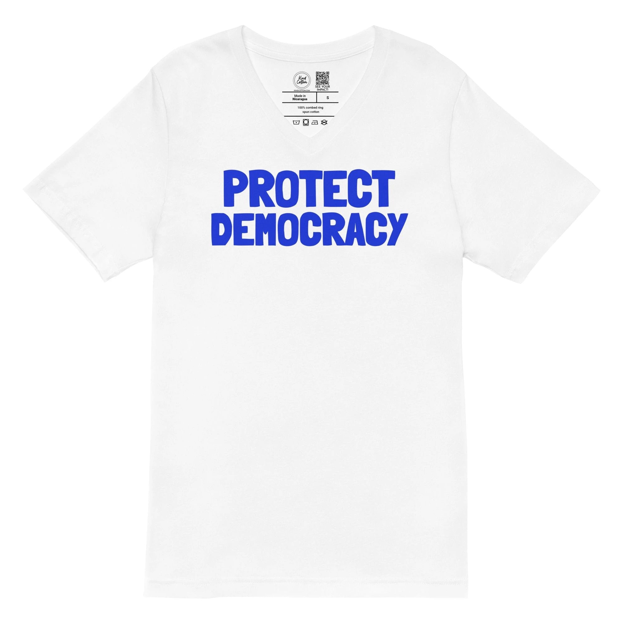 Protect Democracy Classic Tee by Kind Cotton