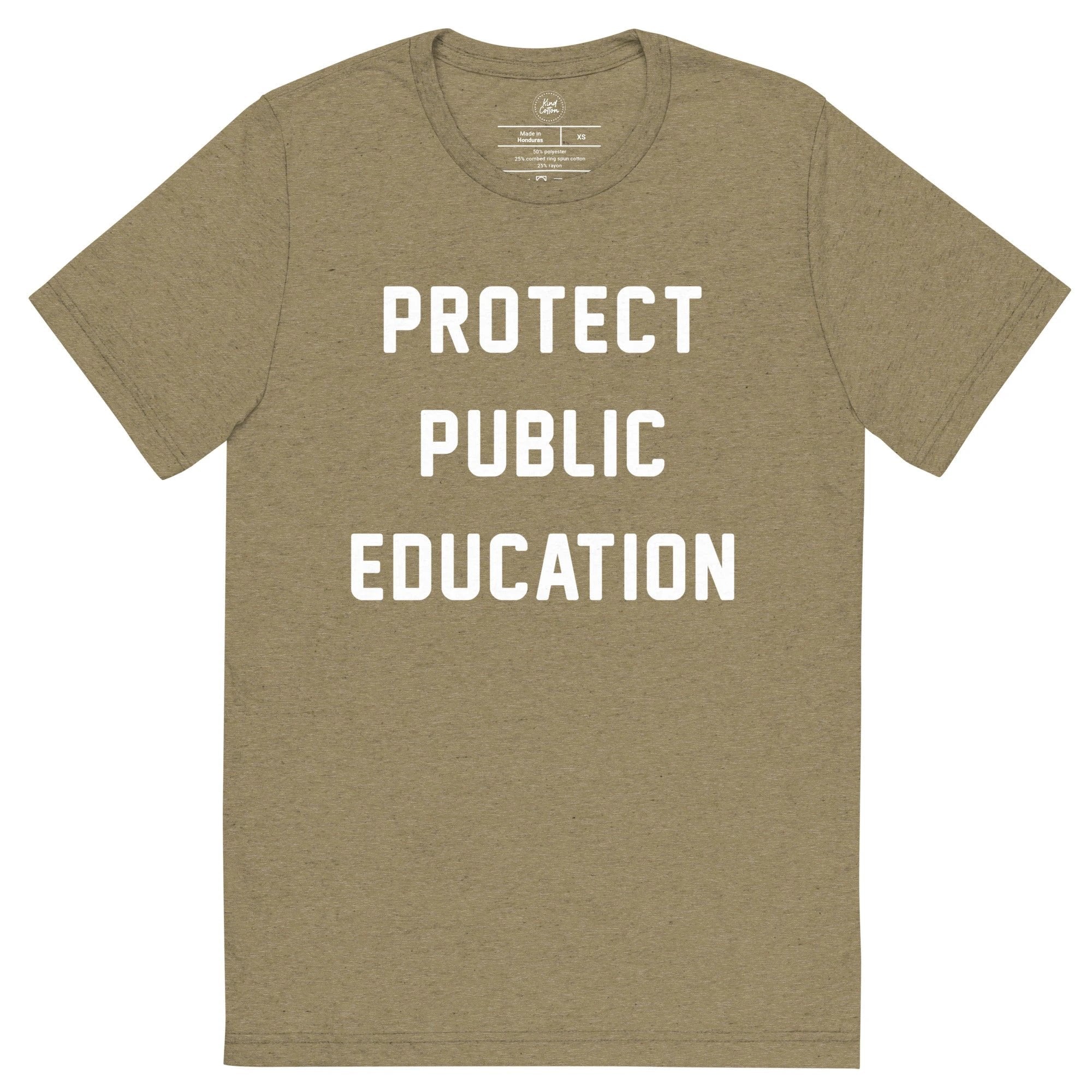Protect Public Education Classic Tee by Kind Cotton