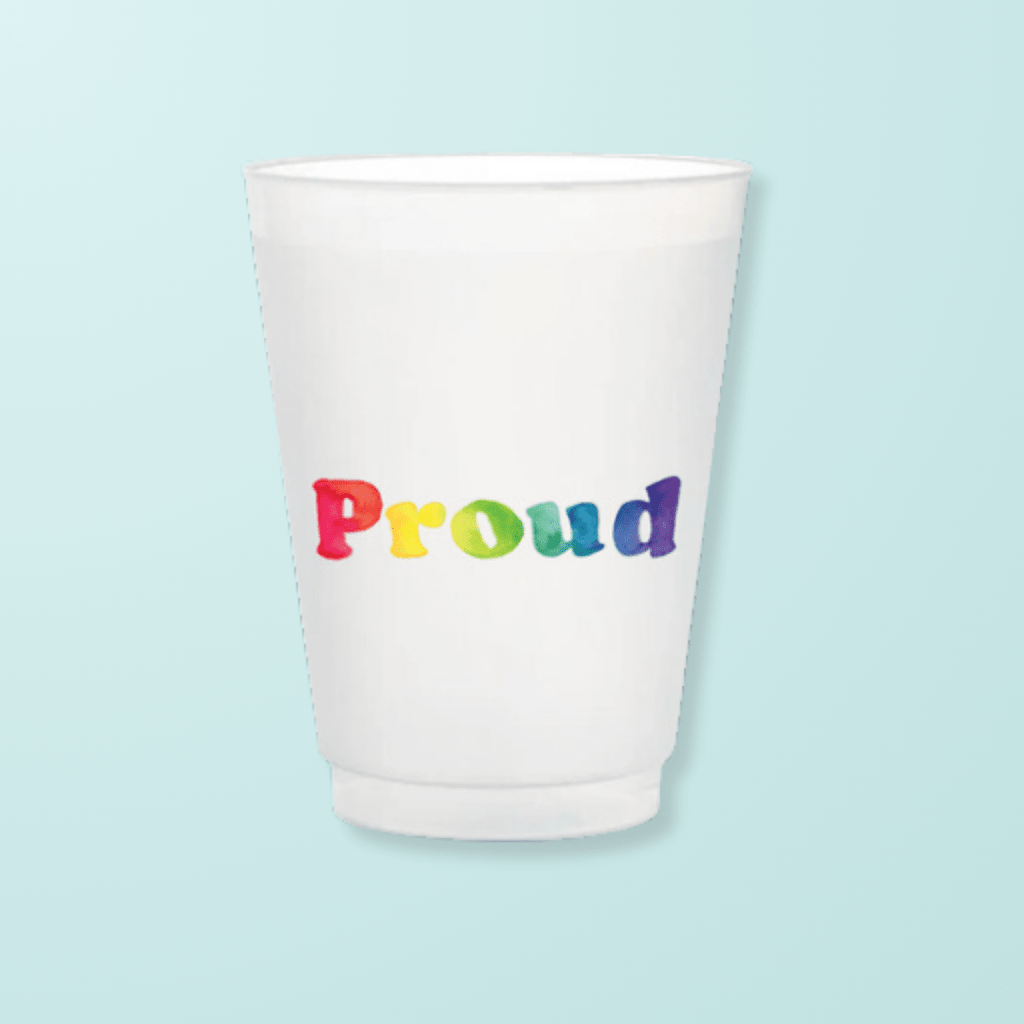 PROUD Frosted Cup Frosted Cups La Vie Bien PROUD Frosted Cup