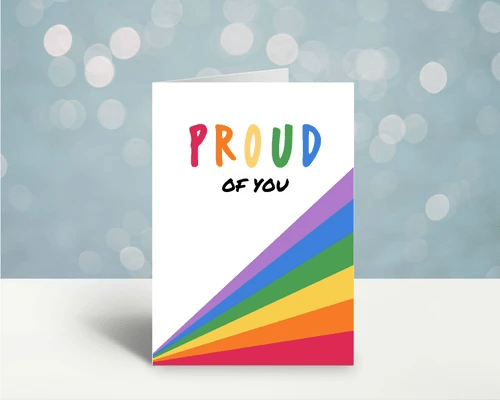 Proud of You Card by RainBee Designs LLC