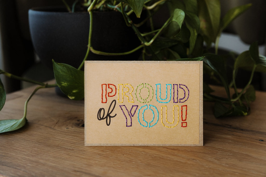 Proud of You Greeting Card Greeting Cards La Vie Bien Proud of You Greeting Card