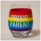 Proud Parent Stemless Wine Glass Mugs & Other Drinkware La Vie Bien Proud Parent Stemless Wine Glass