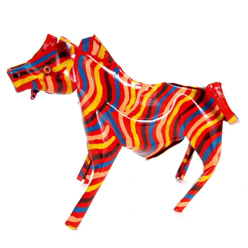 Small Tin Zebra