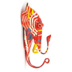 Painted Elephant Coat Hook