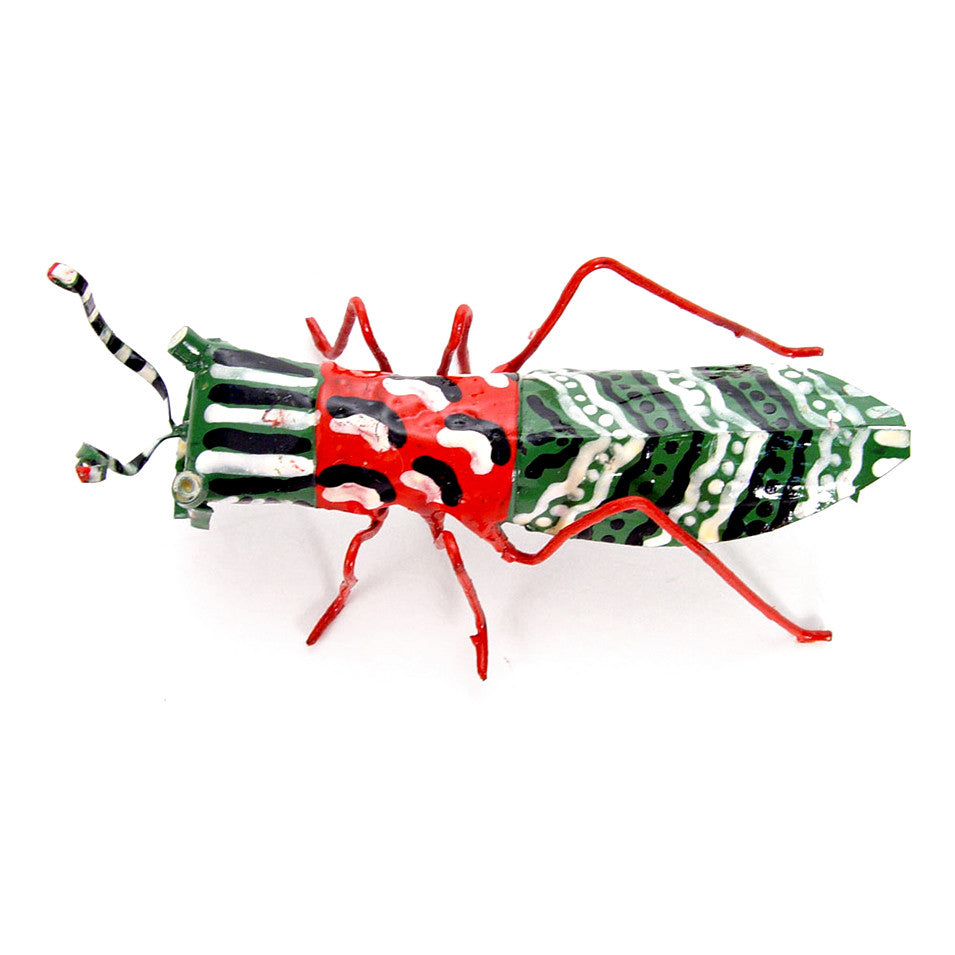 Tiny Tin Grasshopper