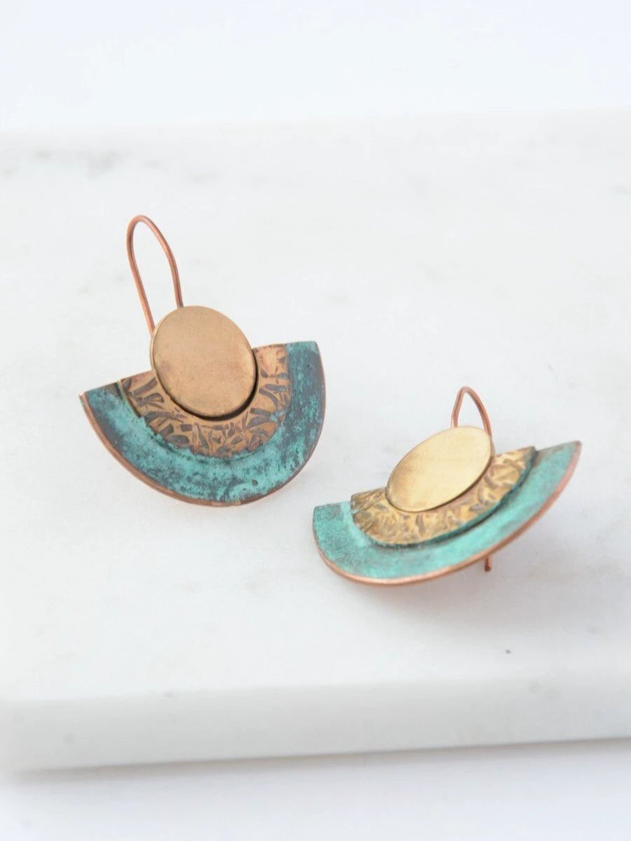 Pueblo Patina Earrings by Fair Anita