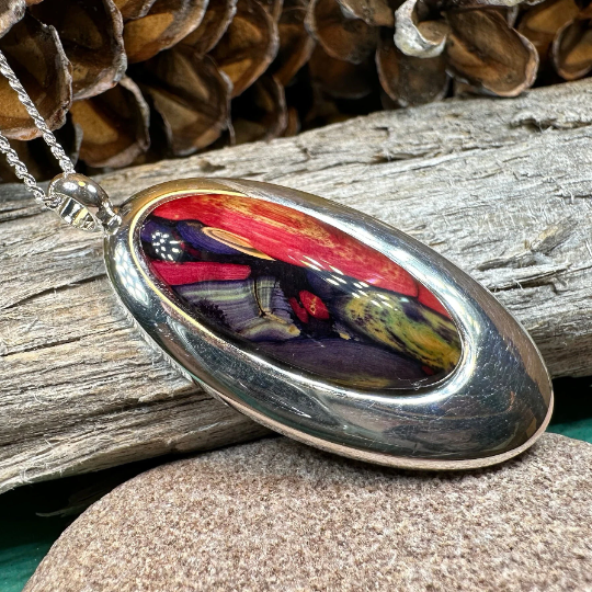 Scottish Highlands Heathergems Necklace - Handmade in Scotland