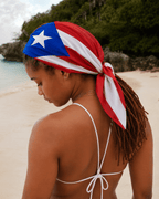 Puerto Rico Flag Bandana All-Over Print Bandana La Vie Bien Puerto Rico Flag Bandana