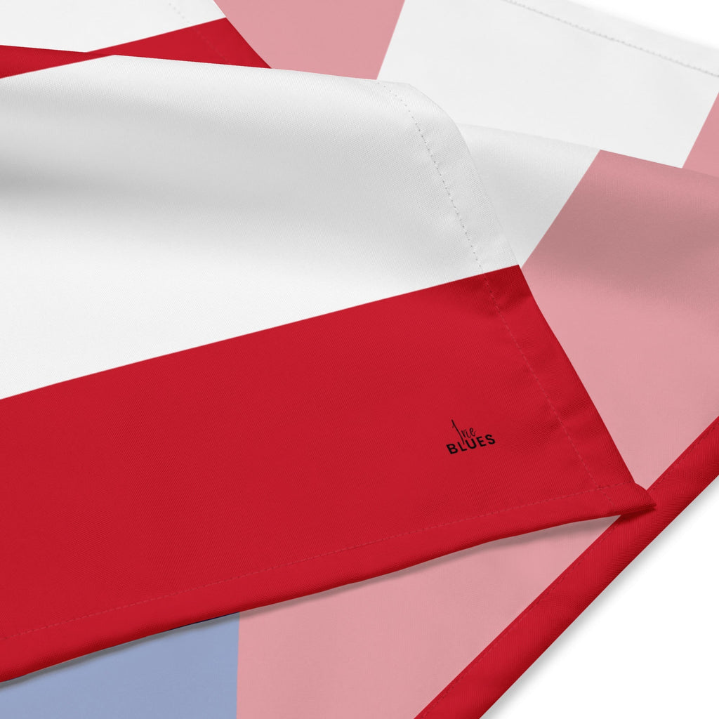 Puerto Rico Flag Bandana All-Over Print Bandana La Vie Bien Puerto Rico Flag Bandana
