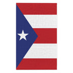 Puerto Rico Flag Rally Towel Rally Towel La Vie Bien Puerto Rico Flag Rally Towel
