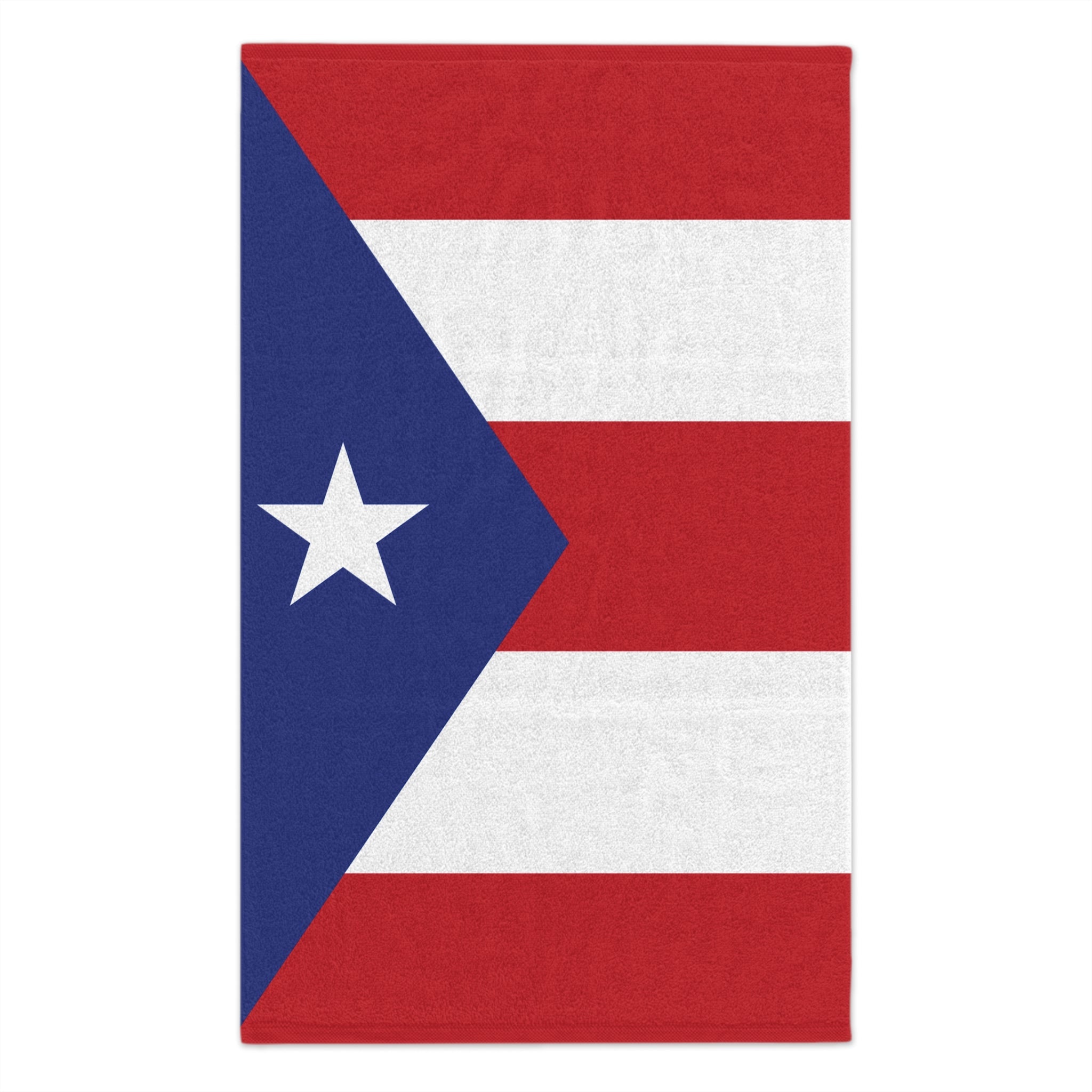Puerto Rico Flag Rally Towel Rally Towel La Vie Bien Puerto Rico Flag Rally Towel