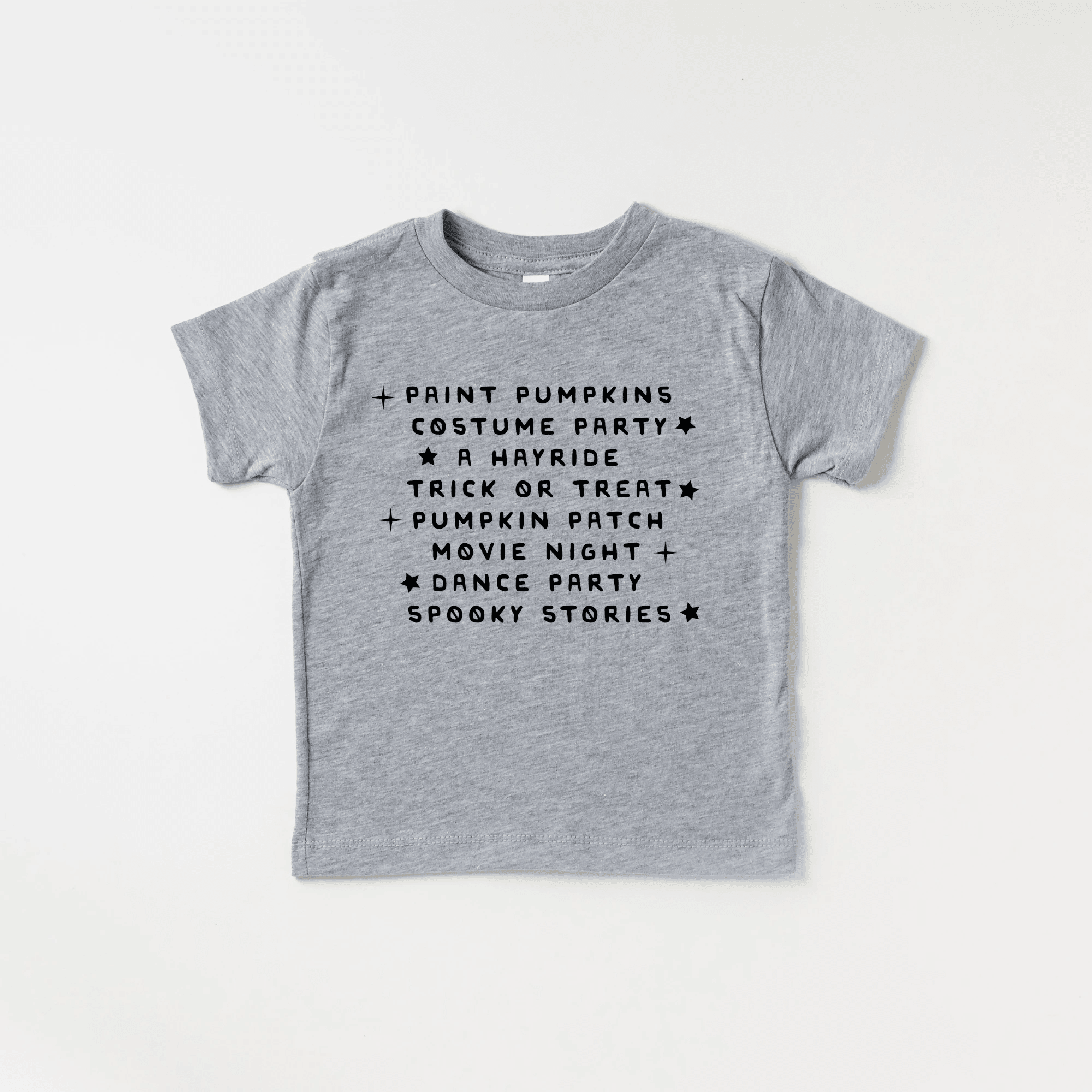 Pumpkin Spooky Stories tee - toddler and youth sizes, Halloween collection by Benny and Ray Apparel