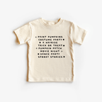 Pumpkin Spooky Stories tee - toddler and youth sizes, Halloween collection by Benny and Ray Apparel