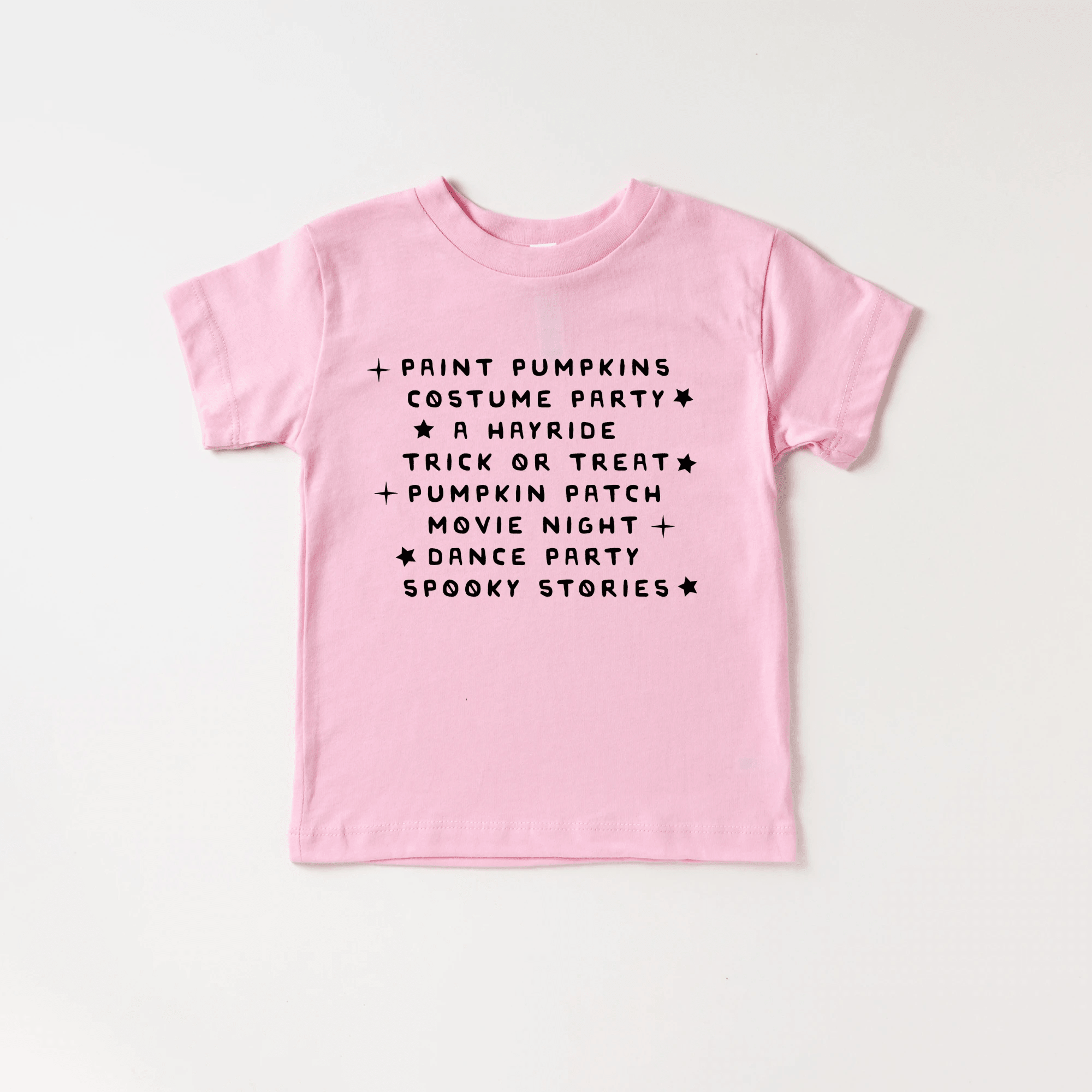 Pumpkin Spooky Stories tee - toddler and youth sizes, Halloween collection by Benny and Ray Apparel