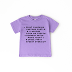 Pumpkin Spooky Stories tee - toddler and youth sizes, Halloween collection by Benny and Ray Apparel