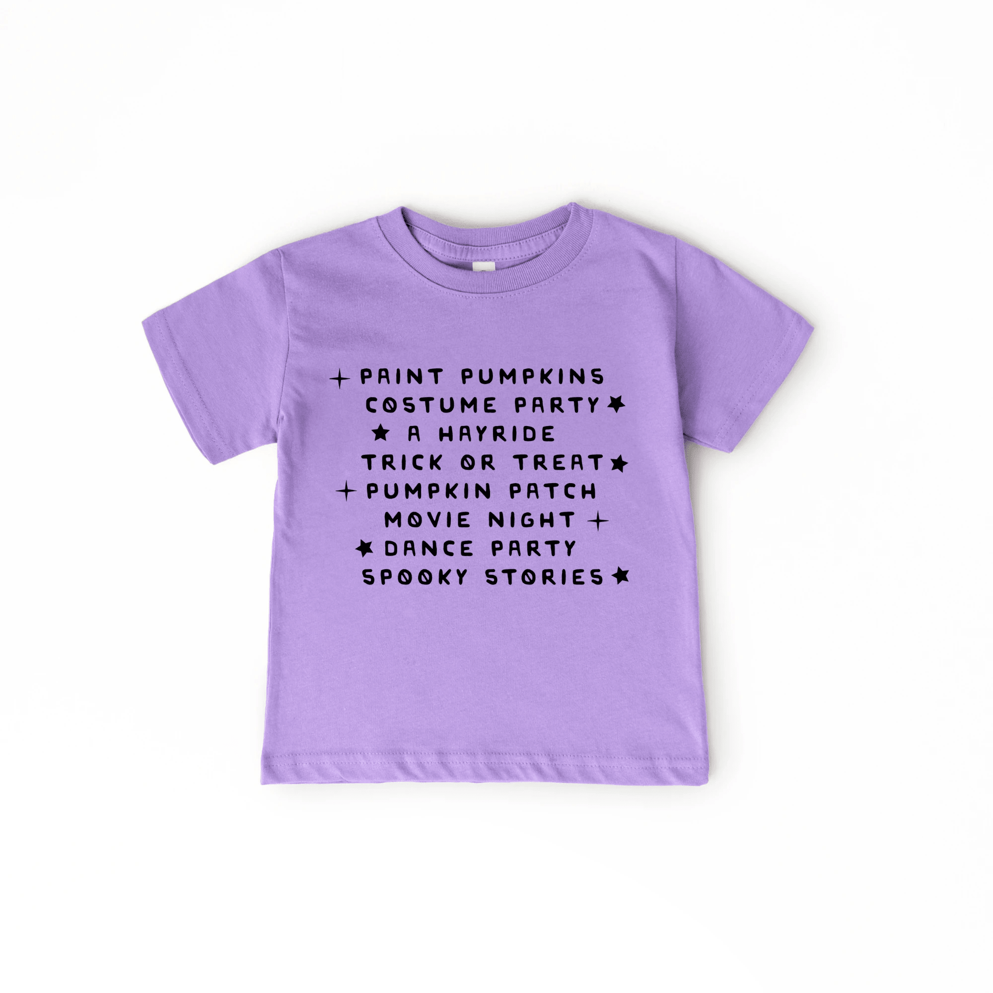 Pumpkin Spooky Stories tee - toddler and youth sizes, Halloween collection by Benny and Ray Apparel
