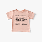 Pumpkin Spooky Stories tee - toddler and youth sizes, Halloween collection by Benny and Ray Apparel