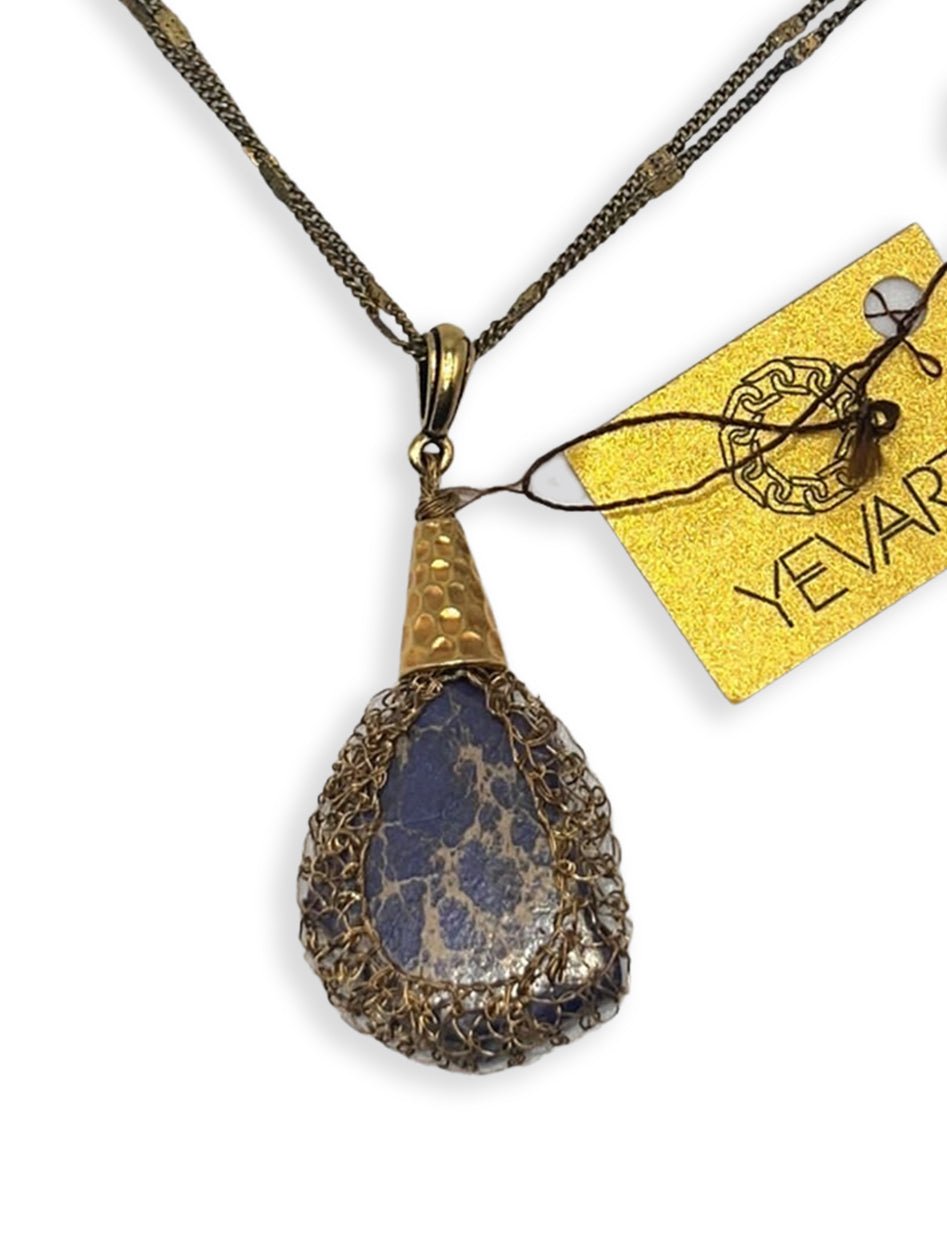 Purple Agate Necklace Necklaces La Vie Bien Purple Agate Necklace