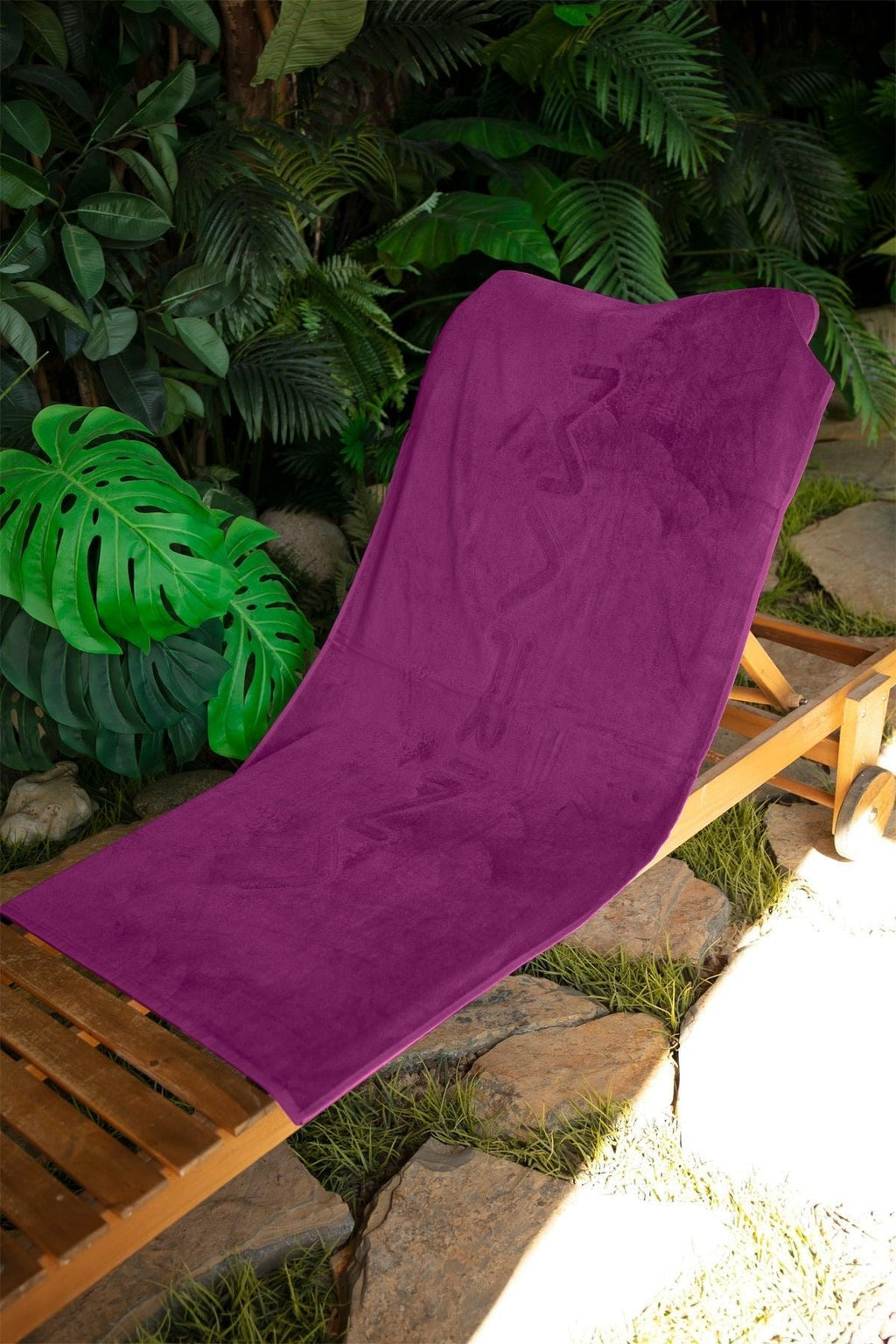 Purple Beach Towel PH23-18034 Plaj Havlu La Vie Bien Purple Beach Towel PH23-18034