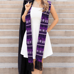 Purple Brocaded Stole Religious La Vie Bien Purple Brocaded Stole