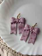 Purple Conversation Heart Bows La Vie Bien Purple Conversation Heart Bows