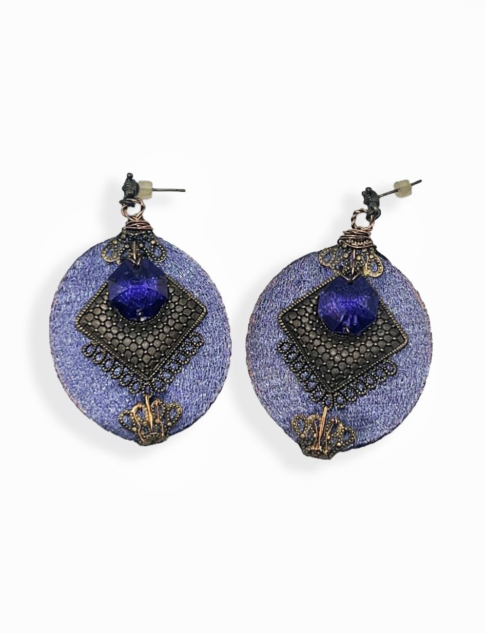 Purple Earrings Earrings La Vie Bien Purple Earrings