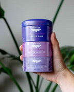 Purple Tea Trio Tin & Spoon - Organic, Fair-Trade Tea Gift by Ethical Trade Co
