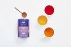 Purple Tea Trio Tin & Spoon - Organic, Fair-Trade Tea Gift by Ethical Trade Co