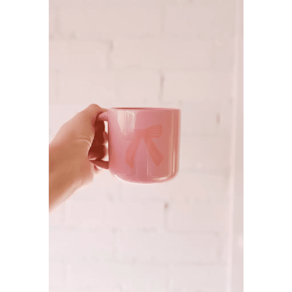 Put a Bow On It Campfire Mug by Polished Prints