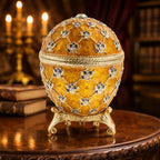 1897 Coronation Royal Imperial Easter Egg 3.8 Inches Tall