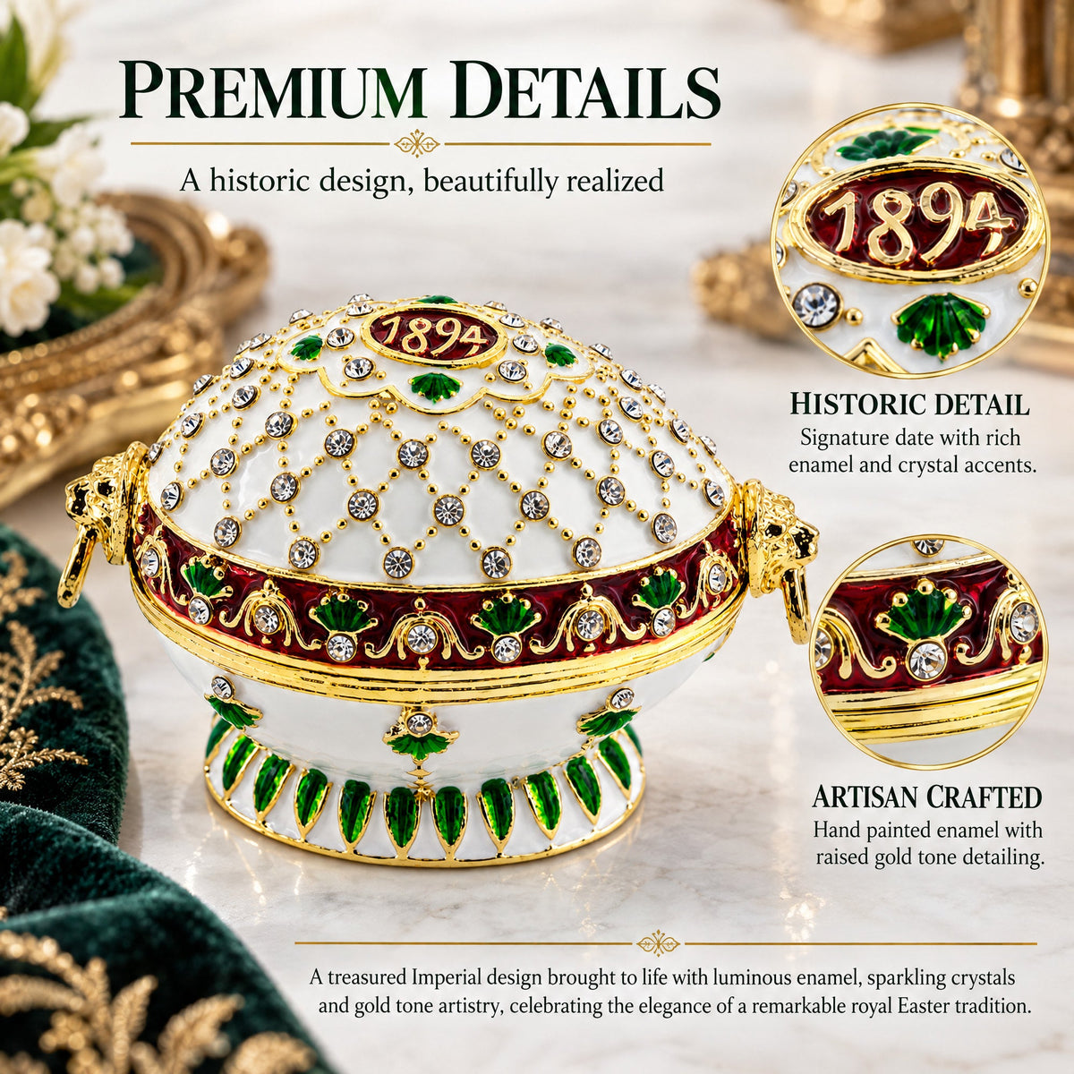 1894 Renaissance Royal Imperial Easter Egg