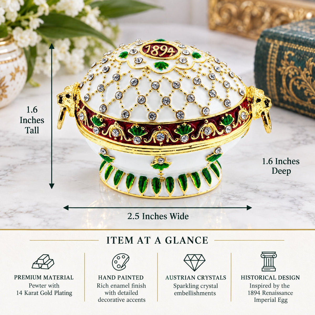 1894 Renaissance Royal Imperial Easter Egg